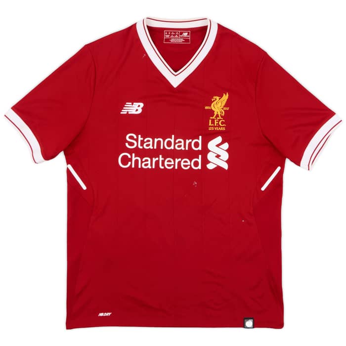2017-18 Liverpool 125 Years Home Shirt Salah #11 - 5/10 - (S)