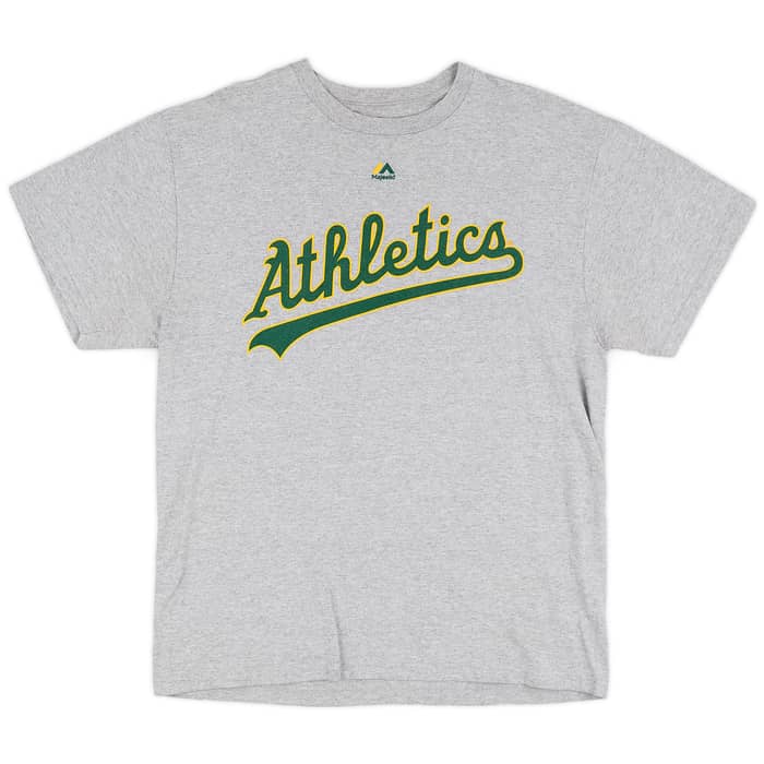 2013-17 Oakland Athletics Vogt #21 Majestic Tee - 8/10 - (L)