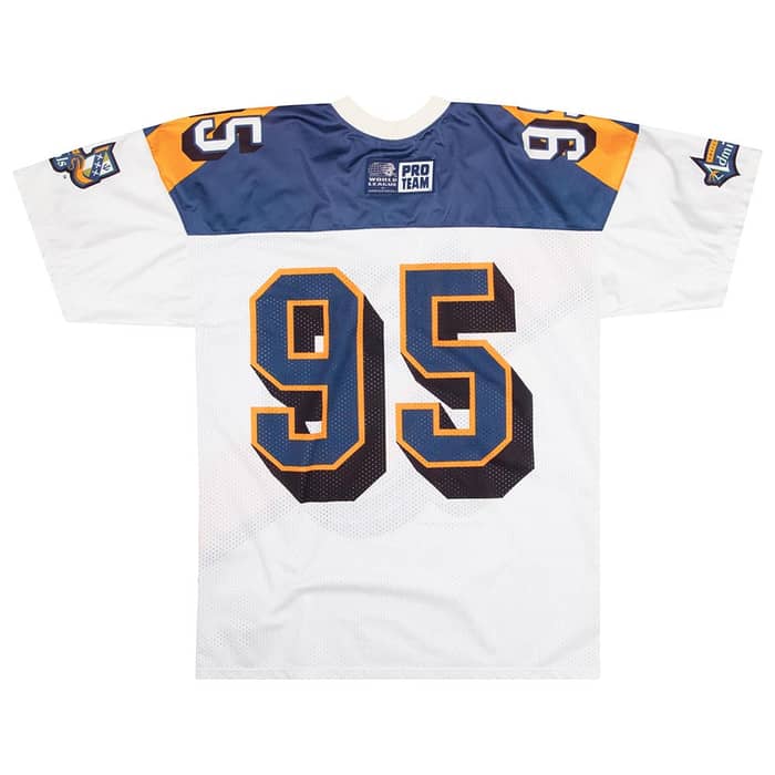 1995 Amsterdam Admirals #95 Reebok Jersey (Away) L