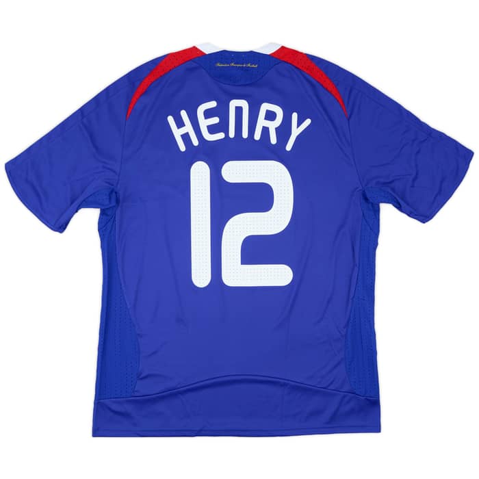 2007-08 France Home Shirt Henry #12 (L)