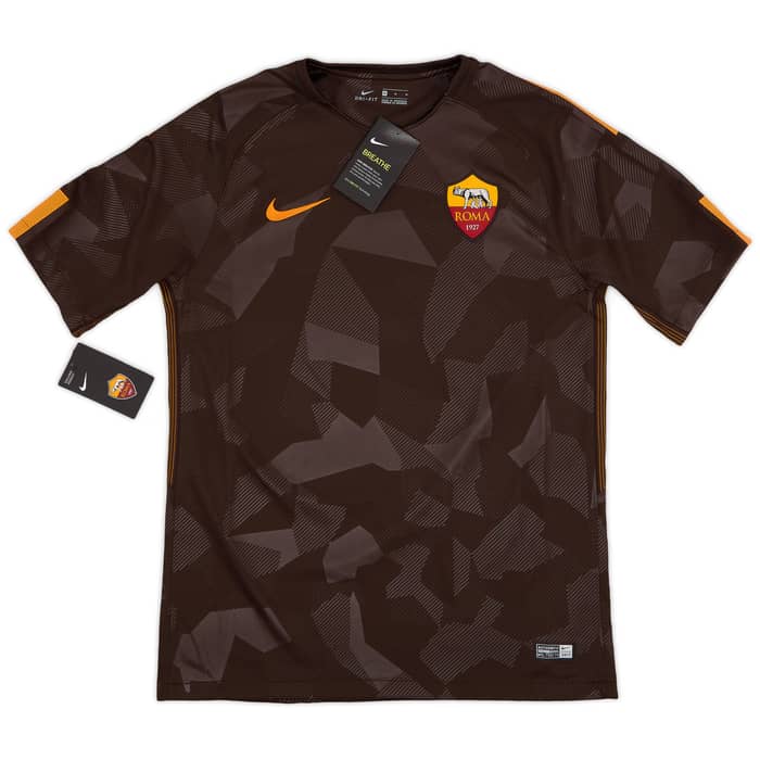 2017-18 Roma Third Shirt Dzeko #9 (M)