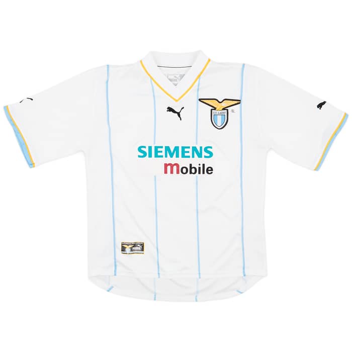 2001-02 Lazio European Home Shirt Crespo #10 - 7/10 - (S)