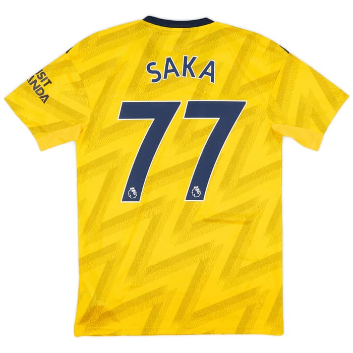 2019-20 Arsenal Away Shirt Saka #77 - 10/10 - (S)