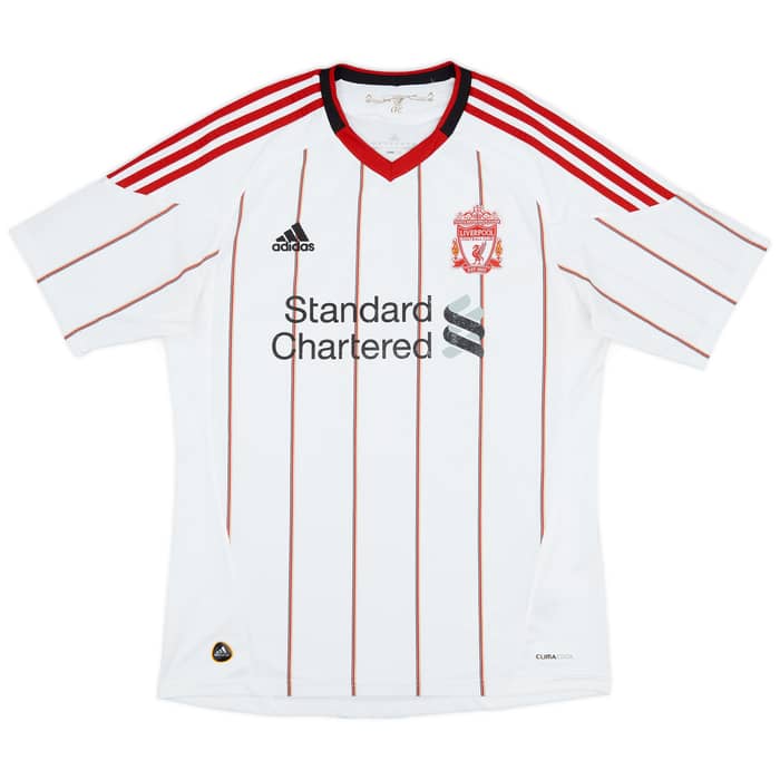 2010-11 Liverpool Away Shirt Gerrard #8 - 5/10 - (M)