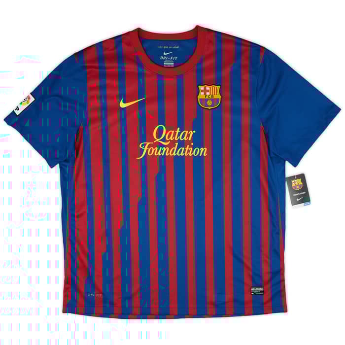 2011-12 Barcelona Home Shirt Messi #10 (XXL)