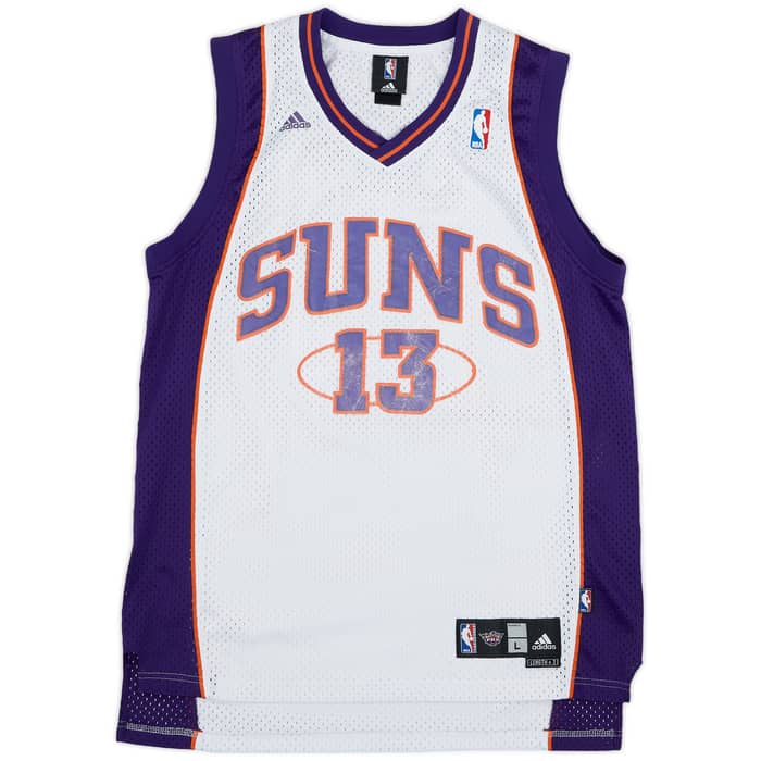 2006-10 Phoenix Suns Nash #13 adidas Swingman Home Jersey - 6/10 - (L)