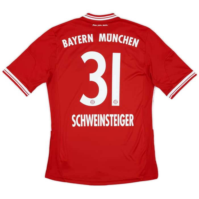 2013-14 Bayern Munich Home Shirt Schweinsteiger #31