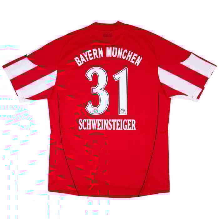 2010-11 Bayern Munich Home Shirt Schweinsteiger #31