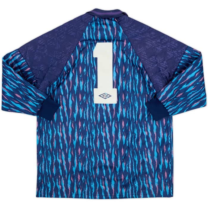 1991-93 Tottenham GK Shirt #1 - 8/10 - (M)
