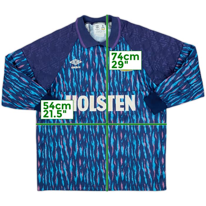 1991-93 Tottenham GK Shirt #1 - 8/10 - (M)