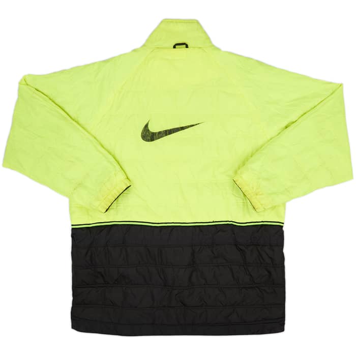 1997-98 Borussia Dortmund Nike Reversible Padded Bench Coat - 8/10 - (L)