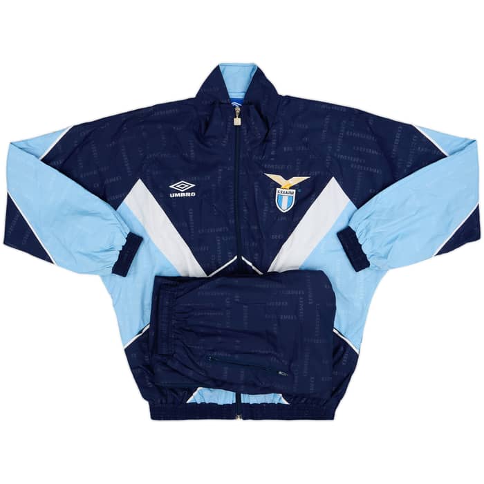 1995-96 Lazio Umbro Tracksuit - 9/10 - (M)