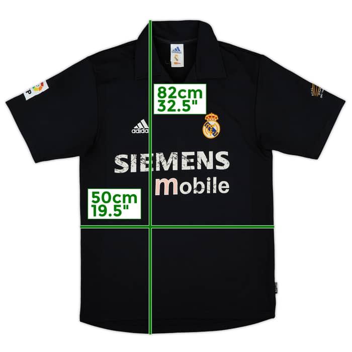 2002-03 Real Madrid Centenary Away Shirt - 5/10 - (S)