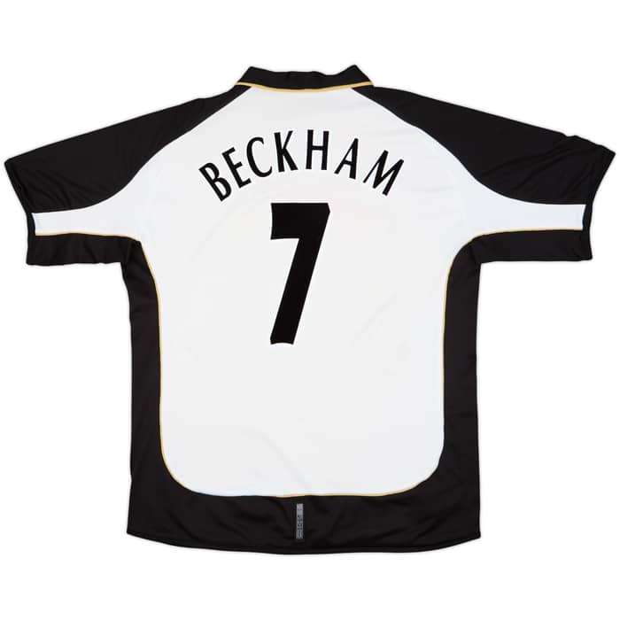 2001-02 Manchester United Centenary Away/Third Shirt Beckham #7 - 5/10 - (XL)