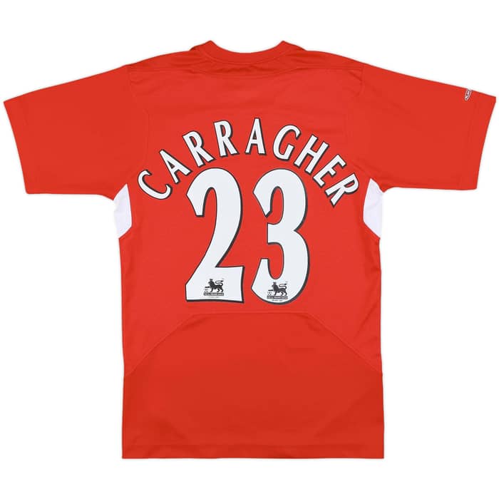 2004-06 Liverpool Home Shirt Carragher #23 - 4/10 - (S)