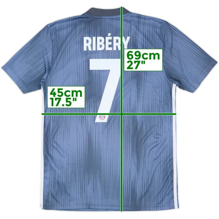 2018-19 Bayern Munich Third Shirt Ribery #7 - 10/10 - (S)