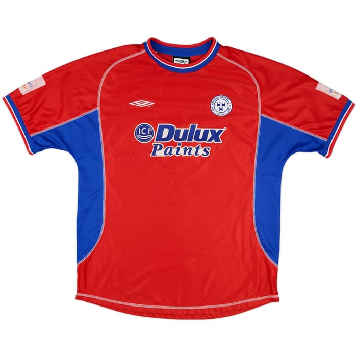 2002-03 Shelbourne Match Issue Home Shirt #7