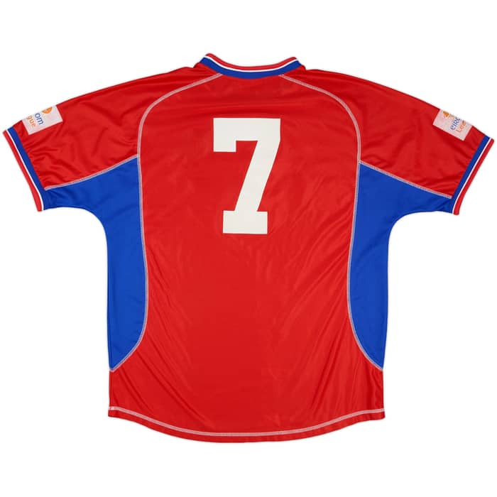 2002-03 Shelbourne Match Issue Home Shirt #7