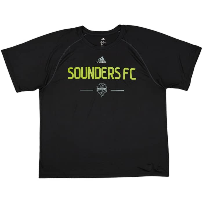 2013 Seattle Sounders adidas Cotton T-Shirt - 8/10 - (M)
