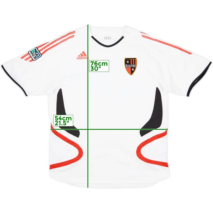 2006-07 NY/NJ Metostars adidas Training Shirt - 7/10 - (L)