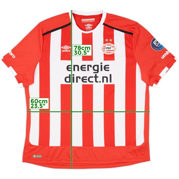 2016-17 PSV Home Shirt - 7/10 - (3XL)