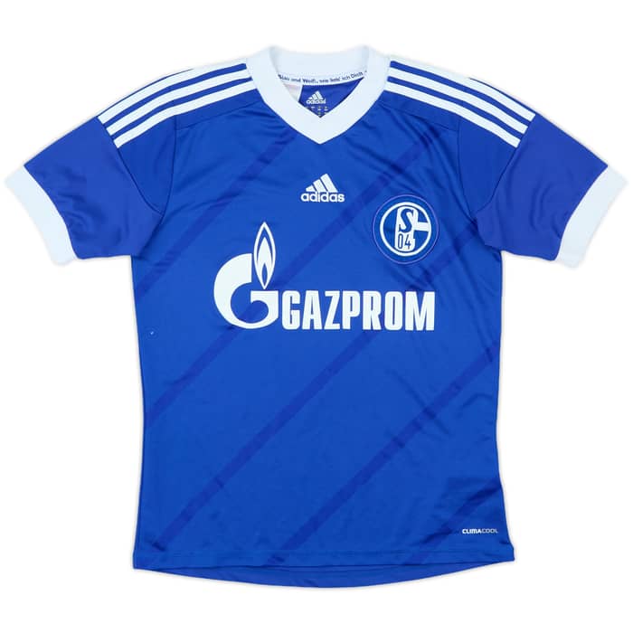 2012-14 Schalke Home Shirt - 8/10 - (L.Boys)
