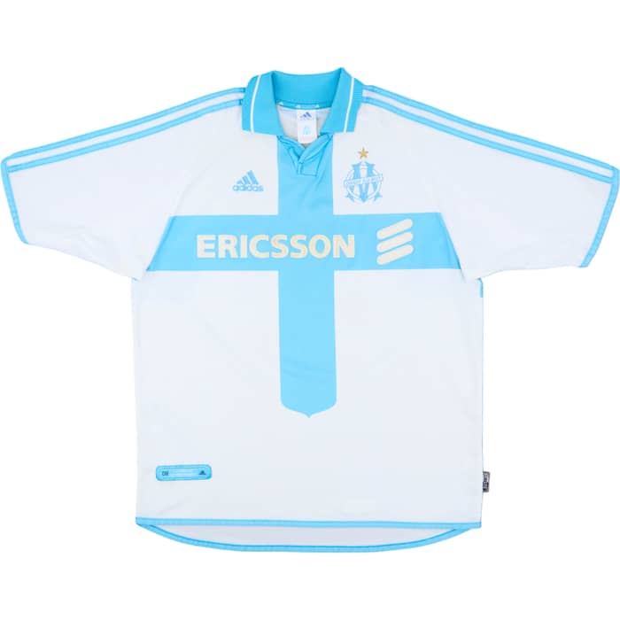 2000-01 Olympique Marseille Home Shirt - 7/10 - (L)