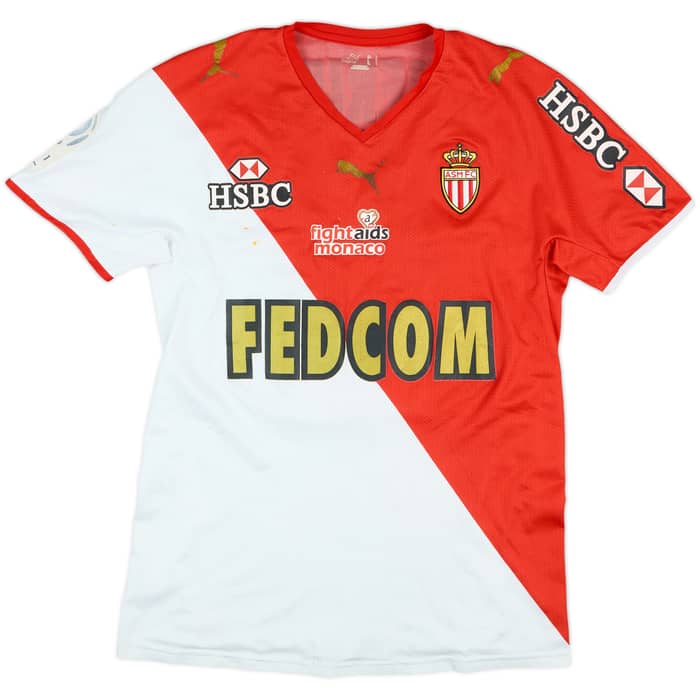 2008-09 Monaco Match Issue Home Shirt Meriem #21