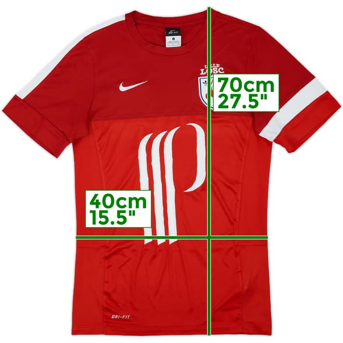 2013-14 Lille Nike Training Shirt - 5/10 - (S)