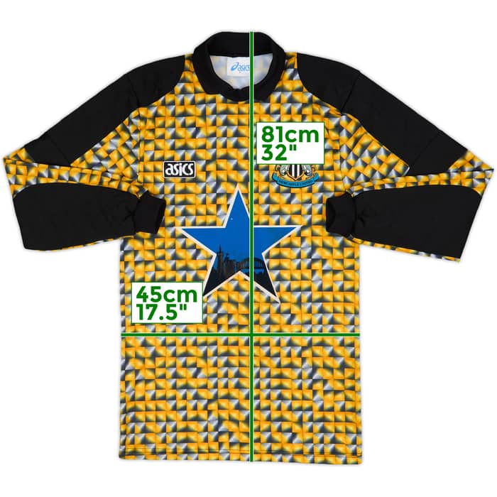 1993-95 Newcastle GK Shirt - 9/10 - (S)