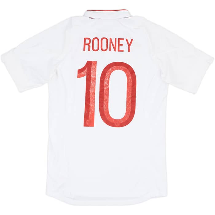 2012-13 England Home Shirt Rooney #10 - 5/10 - (S)