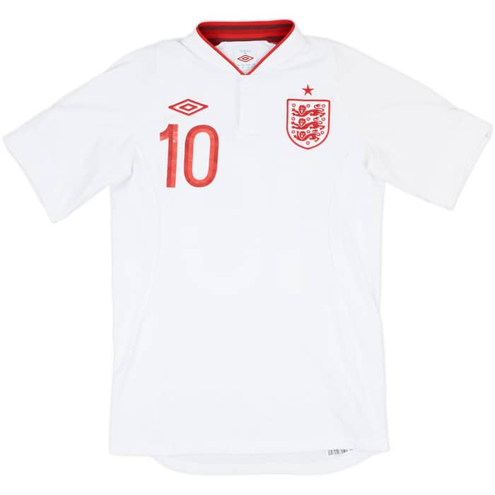 2012-13 England Home Shirt Rooney #10 - 5/10 - (S)