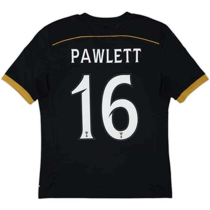 2014-15 Aberdeen Away Shirt Pawlett #16 - 7/10 - (XL.Boys)