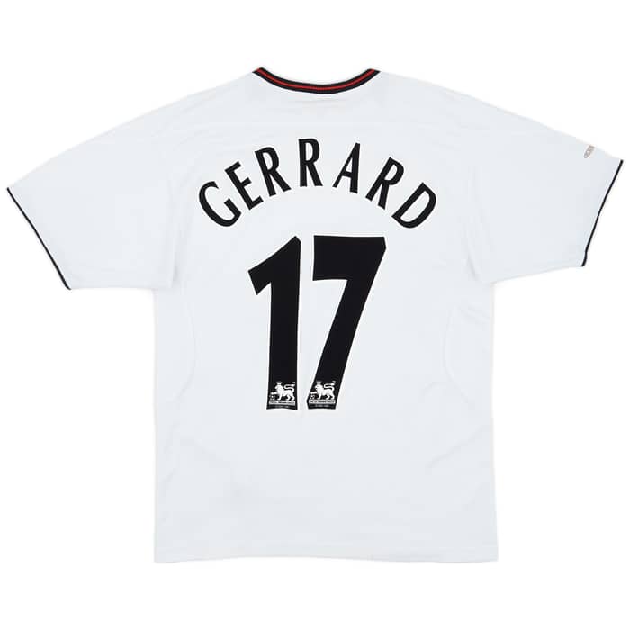 2003-04 Liverpool Away Shirt Gerrard #17 - 5/10 - (M)