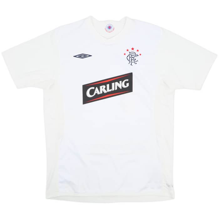 2009-10 Rangers Third Shirt Edu #2 - 9/10 - (L)