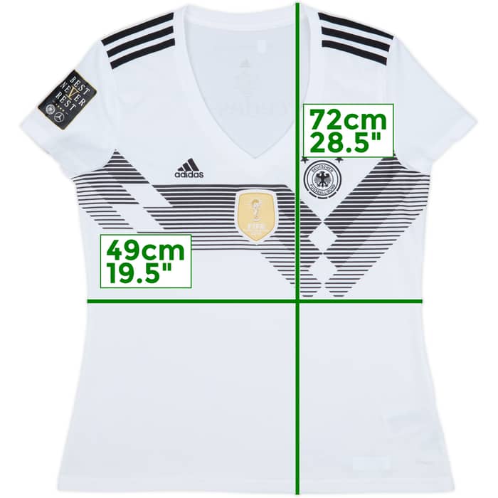 2018-19 Germany Home Shirt - 8/10 - (Women's XL)