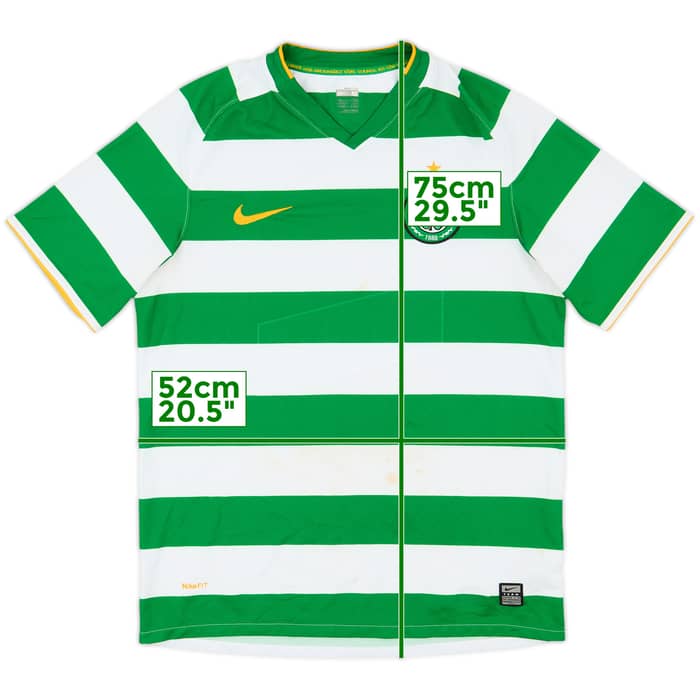 2008-10 Celtic Home Shirt - 4/10 - (M)
