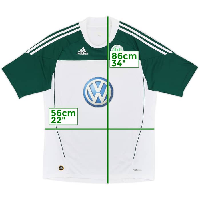 2010-11 Wolfsburg Home Shirt - 7/10 - (L)