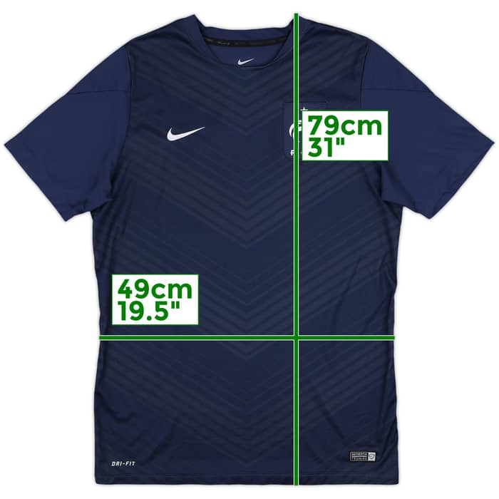 2014-15 France Nike Training Shirt - 9/10 - (L)