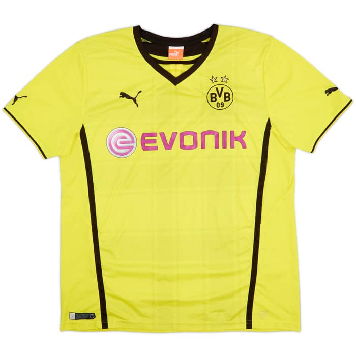 2013-14 Borussia Dortmund Home Shirt #13 - 7/10 - (XL)