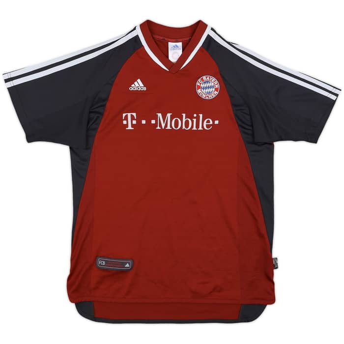 2002-03 Bayern Munich Home Shirt Scholl #7 - 8/10 - (XL.Boys)