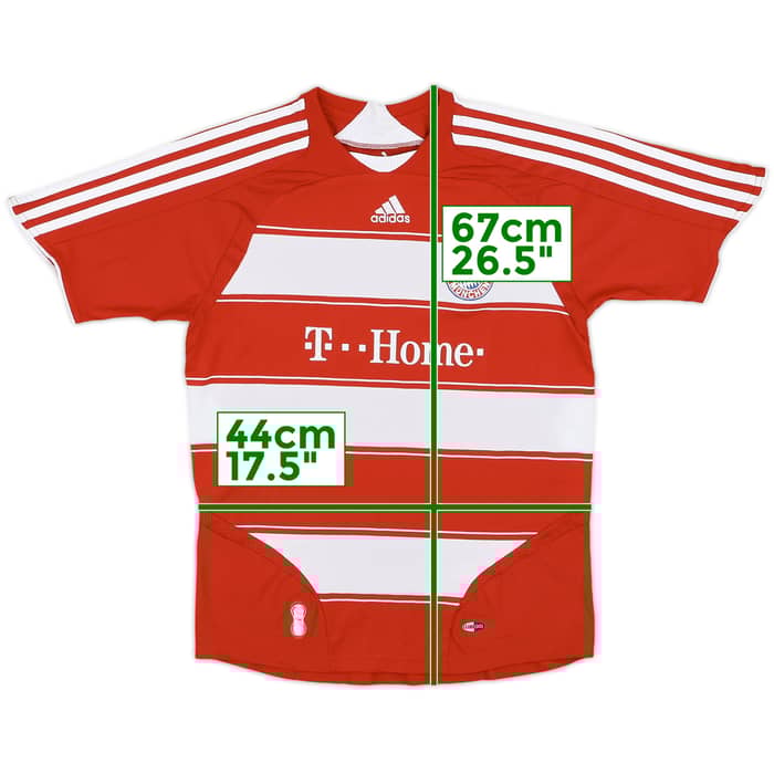 2008-09 Bayern Munich Home Shirt - 7/10 - (M.Boys)