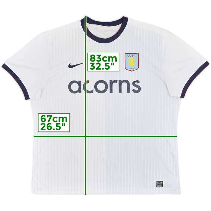 2009-10 Aston Villa Away Shirt - 5/10 - (3XL)