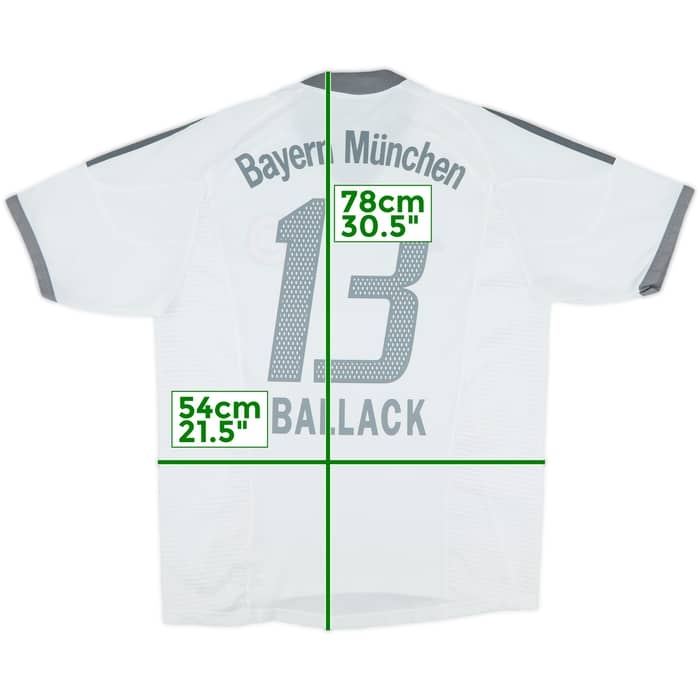2002-03 Bayern Munich Away Shirt Ballack #13 - 7/10 - (M)