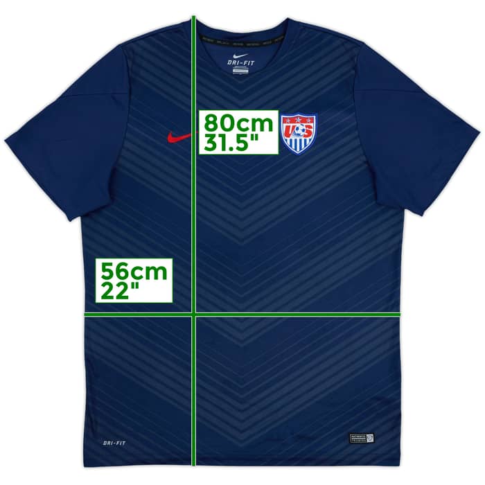2014-15 USA Nike Training Shirt - 9/10 - (XL)