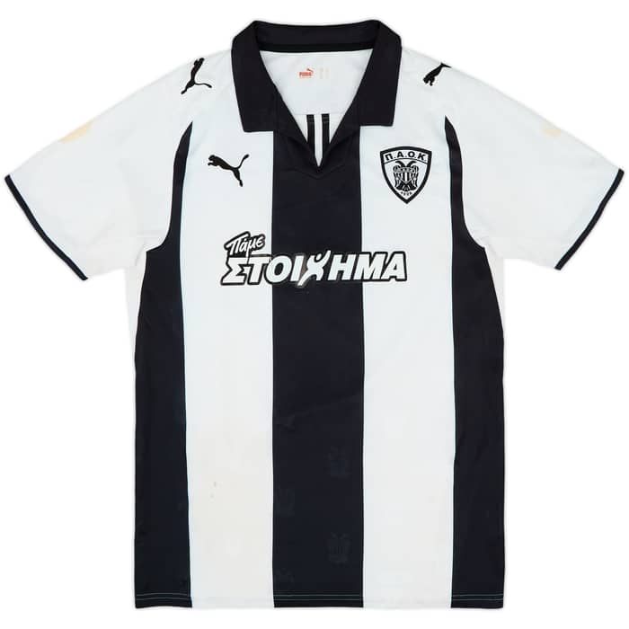 2010-11 PAOK Home Shirt Filomeno #31 - 5/10 - (S)