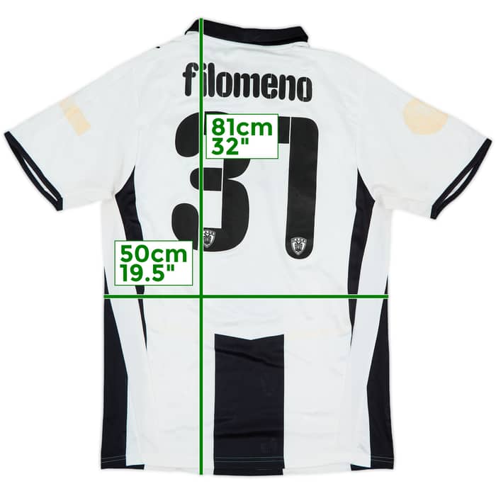2010-11 PAOK Home Shirt Filomeno #31 - 5/10 - (S)