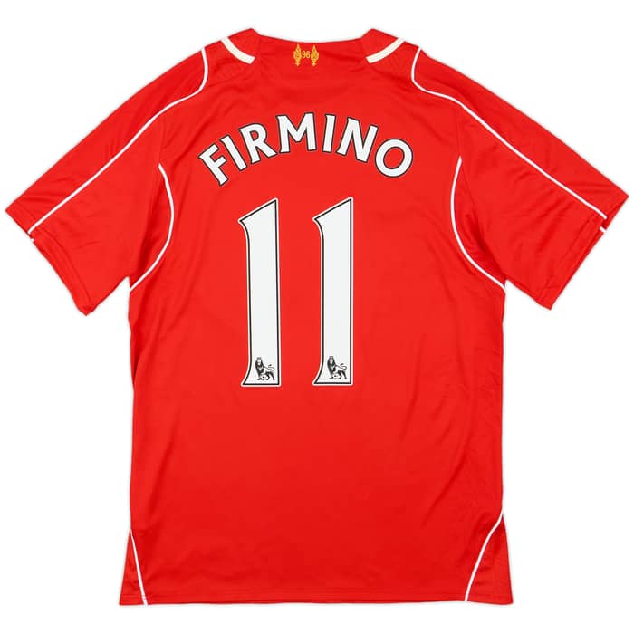 2014-15 Liverpool Home Shirt Firmino #11 - 5/10 - (S)