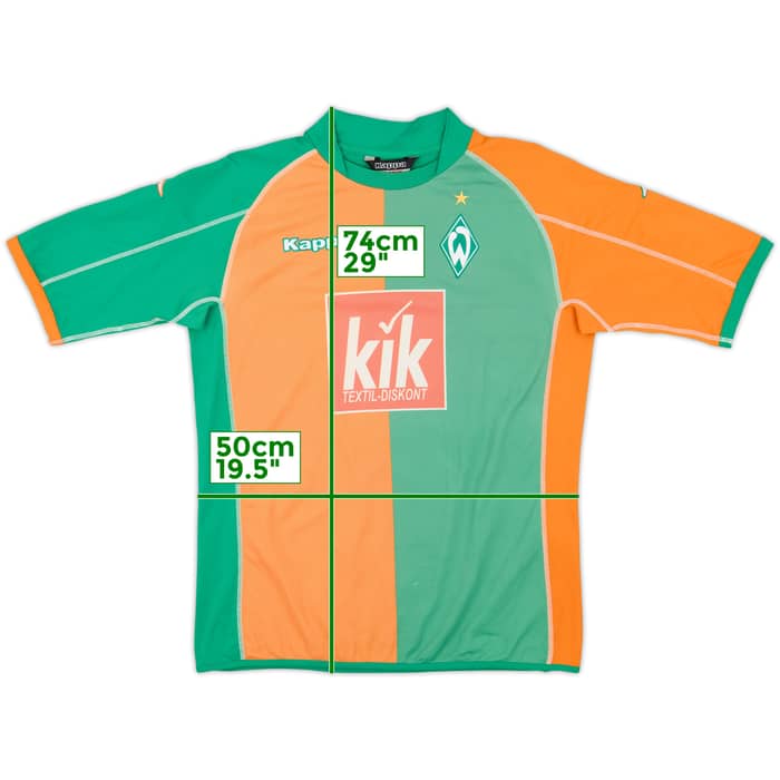 2005-06 Werder Bremen Away Shirt - 6/10 - (XL)