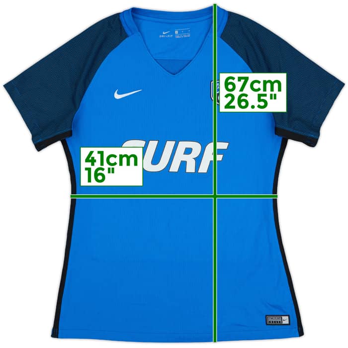 2017-18 Inland Empire Nike Training Shirt #15 - 9/10 - (Women's M)